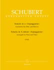 Franz Schubert - SONATE IN a "ARPEGGIONE" BEARBEITET FÜR FLÖTE UND KLAVIER D 821 URTEXT