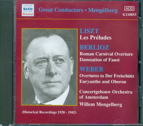 LISZT-BERLIOZ - LES PRÉLUDES; ROMAN CARNIVAL OV. CD