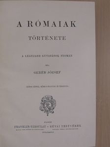 Geréb József - Nagy képes világtörténet III. [antikvár]