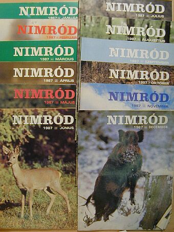 Dr. Bencze Lajos - Nimród 1987. január-december [antikvár]