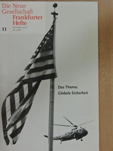 Harry Ristock - Die Neue Gesellschaft/Frankfurter Hefte 11/2001. [antikvár]