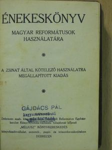 Énekeskönyv [antikvár]