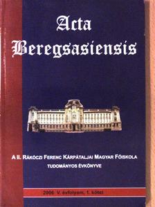 Csatáry György - Acta beregsasiensis 2006/1. [antikvár]