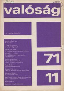 Kőrösi József - Valóság 1971/11 [antikvár]