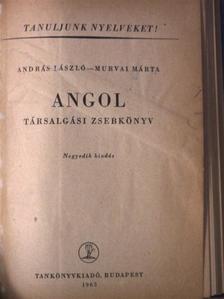 András László - Angol társalgási zsebkönyv [antikvár]