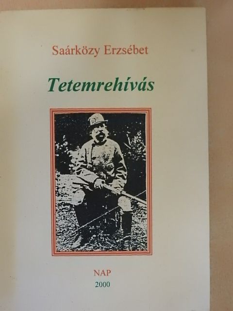 Saárközy Erzsébet - Tetemrehívás [antikvár]