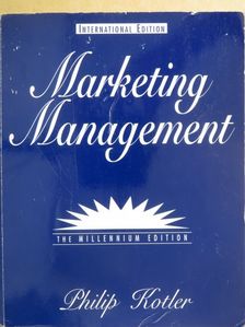 Philip Kotler - Marketing Management [antikvár]
