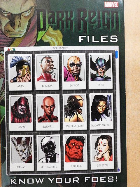 Anthony Flamini - Dark Reign files [antikvár]