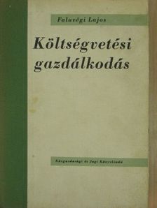 Faluvégi Lajos - Költségvetési gazdálkodás [antikvár]
