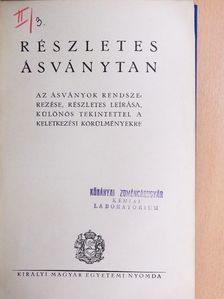 Mauritz Béla - Ásványtan II. [antikvár]