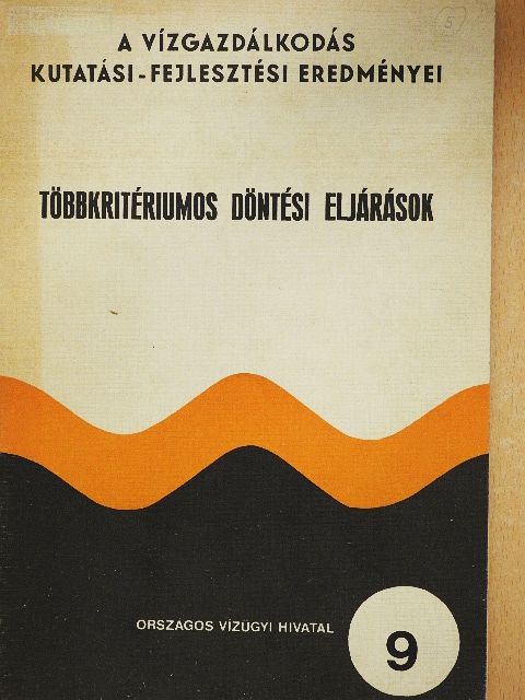Ring János - Többkritériumos döntési eljárások [antikvár]