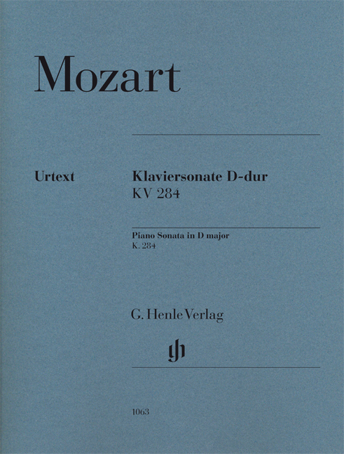 MOZART, W,A, - KLAVIERSONATE D-DUR KV 284 URTEXT (HERTTRICH / THEOPOLD)