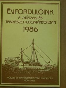 Évfordulóink a műszaki és természettudományokban 1986 [antikvár]