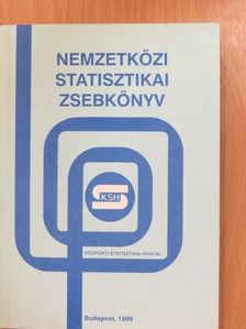 Holka Gyula - Nemzetközi statisztikai zsebkönyv 1999 [antikvár]