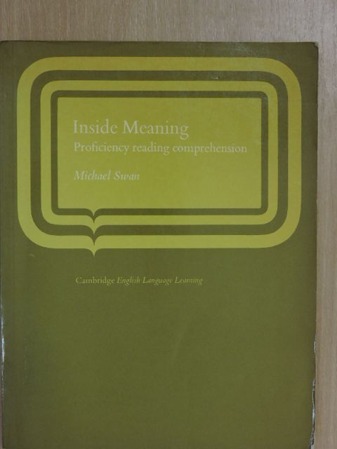 Michael Swan - Inside Meaning [antikvár]
