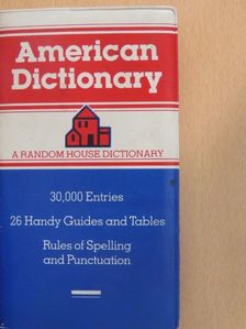 The Random House American Dictionary [antikvár]