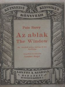 Pain Barry - Az ablak [antikvár]