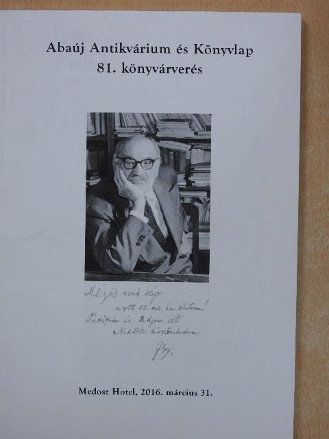Abaúj Antikvárium és Könyvlap - 81. könyvárverés [antikvár]