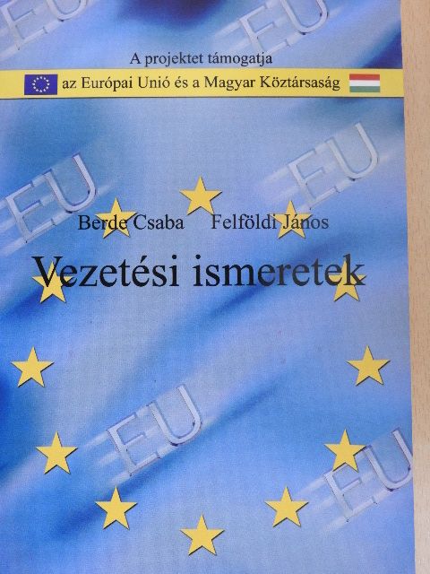 Berde Csaba - Vezetési ismeretek [antikvár]