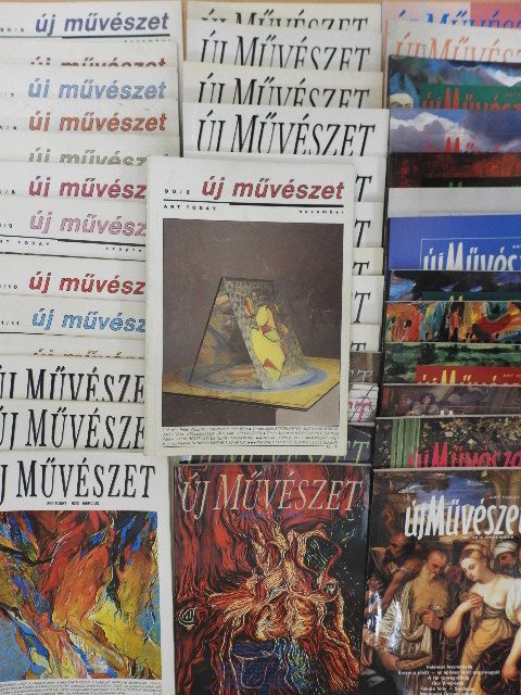 László Mravik - Új művészet 1990-1996 (vegyes számok) (40 db) [antikvár]