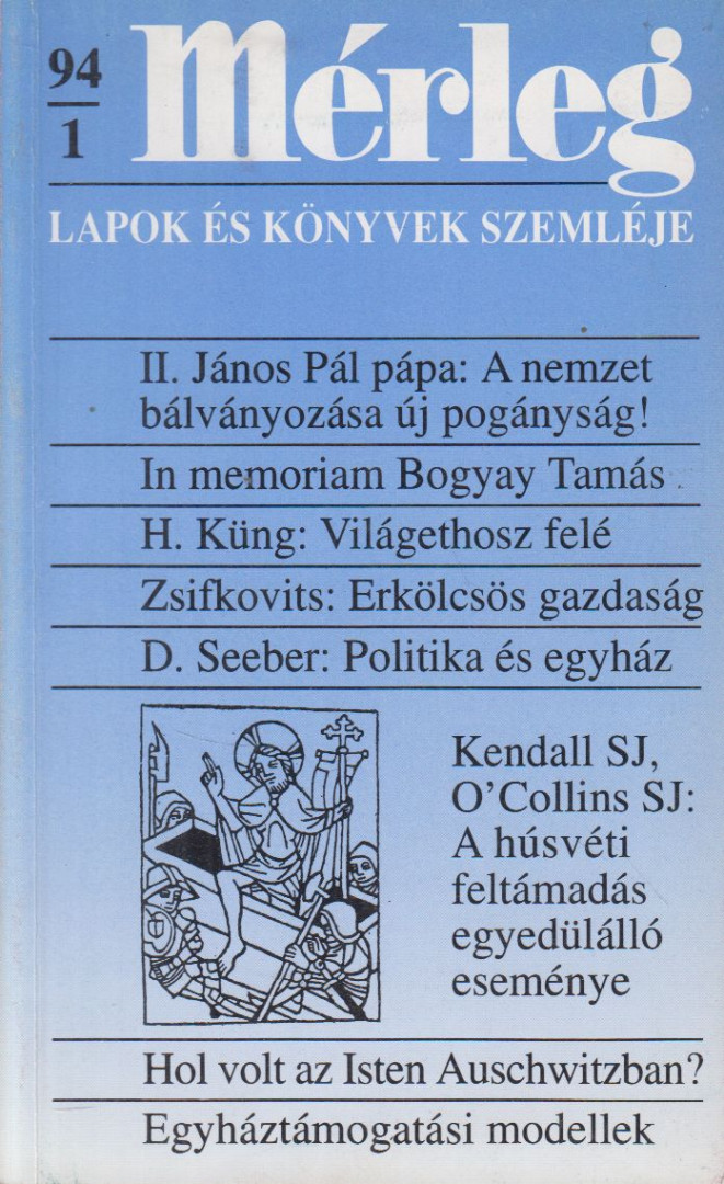 Boór János (főszerk.) - Mérleg 1994/1. [antikvár]