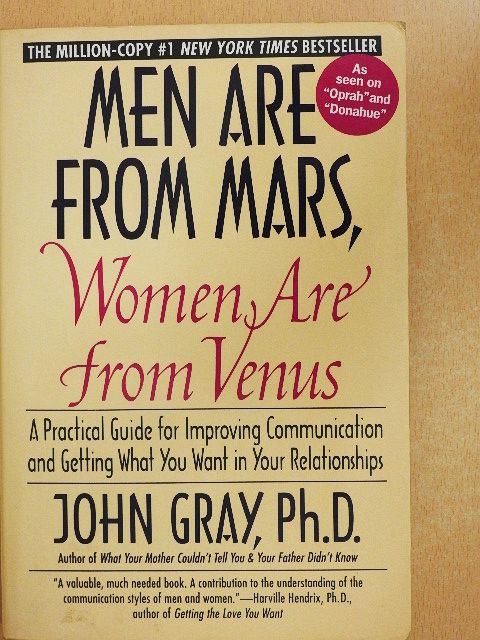 John Gray - Men Are from Mars, Women Are from Venus [antikvár]