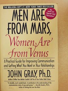 John Gray - Men Are from Mars, Women Are from Venus [antikvár]