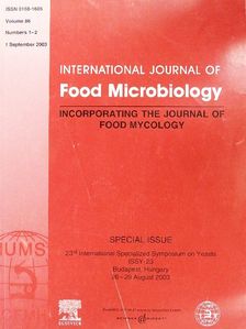 A. D. Ferreira - International Journal of Food Microbiology 1 September 2003 [antikvár]