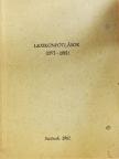 Somogyvári Erzsébet - Lexikonpótlások [antikvár]