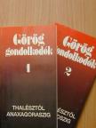 Hérakleitosz - Görög gondolkodók 1-2. [antikvár]