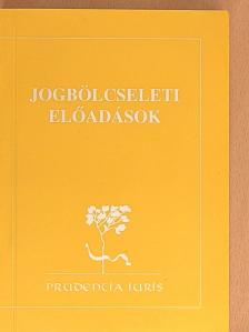 Bódig Mátyás - Jogbölcseleti előadások [antikvár]