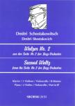 SCHOSTAKOWITSCH, DMITRI - WALZER NR.2 AUS DER SUITE NR.2 FÜR JAZZ ORCHESTER FÜR KL.2 VL.UND VC.