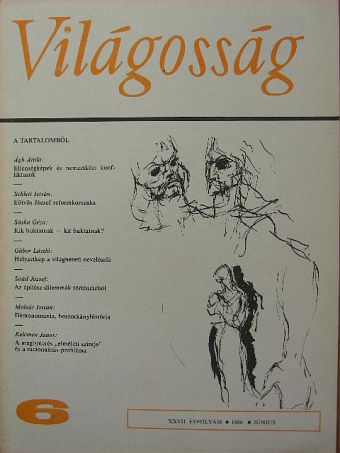 Gábor László - Világosság 1986. június [antikvár]