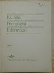 Barkó Endre - Külföldi pedagógiai Információ 1987/4. [antikvár]