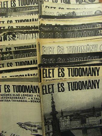 H. Gyürky Katalin - Élet és Tudomány 1973, 1975. (vegyes számok, 41 db) [antikvár]