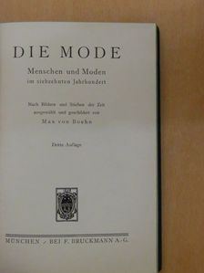 Die mode [antikvár]