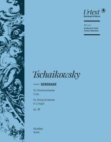 CSAJKOVSZKIJ ( TSCHAIKOWSKY) - SERENADE FÜR STREICHORCHESTER C-DUR OP.48. PARTITUR