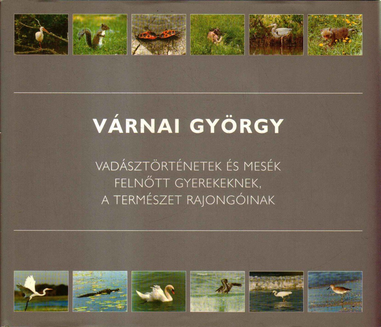 VÁRNAI GYÖRGY - Vadásztörténetek és mesék felnőtt gyerekeknek, a természet rajongóinak [antikvár]