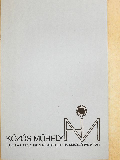 Lázár Imre - Közös műhely 1983 [antikvár]