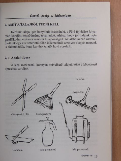 Boruzs János - Ősztől őszig a kiskertben [antikvár]