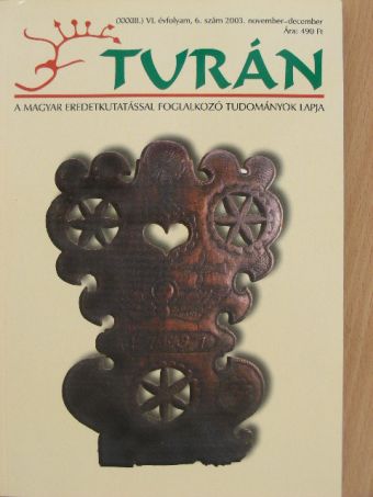 Bosnyák Sándor - Turán 2003. november-december [antikvár]