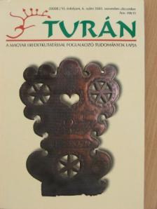 Bosnyák Sándor - Turán 2003. november-december [antikvár]