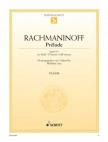 RACHMANINOFF - PRÉLUDE OP.3 NO.2 FÜR KLAVIER HERAUSGEGEBEN VON W.LUTZ