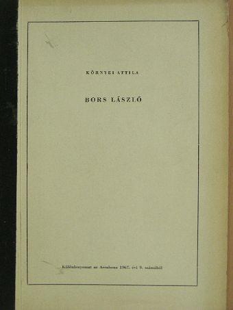 Környei Attila - Bors László [antikvár]