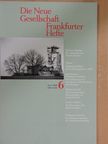 Helmut König - Die Neue Gesellschaft/Frankfurter Hefte 6/1993 [antikvár]