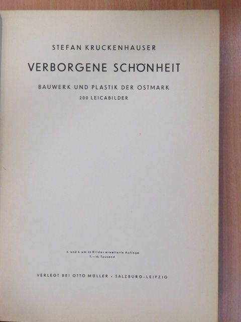 Alois Schmiedbauer - Verborgene Schönheit [antikvár]