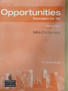 Christina Ruse - New Opportunities - Elementary - Mini-Dictionary [antikvár]