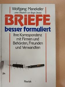 Birgit Diestel - Briefe besser formuliert [antikvár]