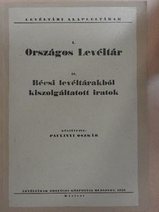 Paulinyi Oszkár - Országos Levéltár 11. [antikvár]