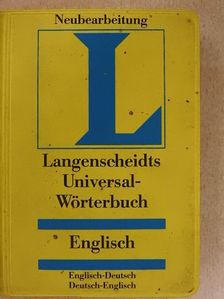 Langenscheidts Universal-Wörterbuch Englisch [antikvár]